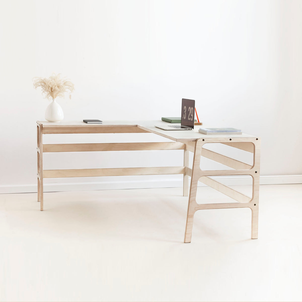 mid-century-modern-wooden-desk
