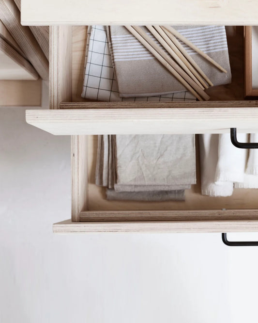 Credenza · tutta cassetti · 143 cm