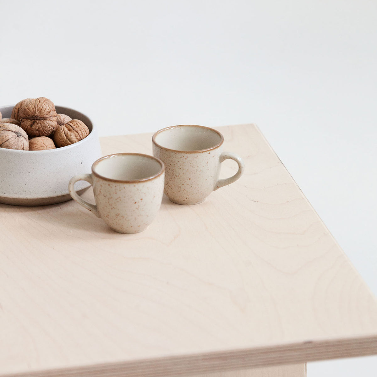 Minimalist Nordic side table Europe modern plywood design