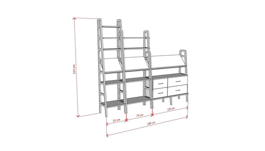 Display Wall Unit · Set XX
