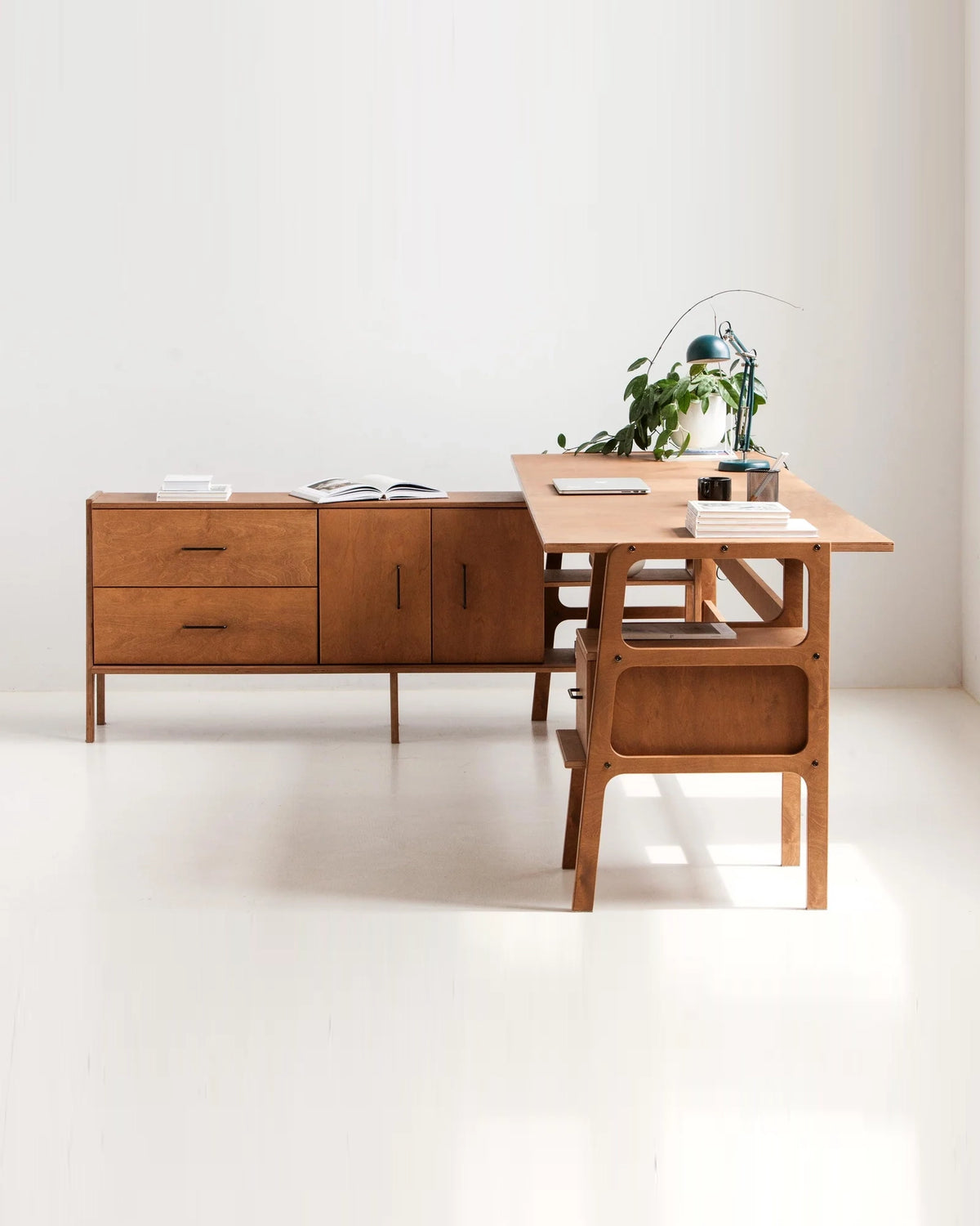 Executive Home Office Wall Unit · Set XIX