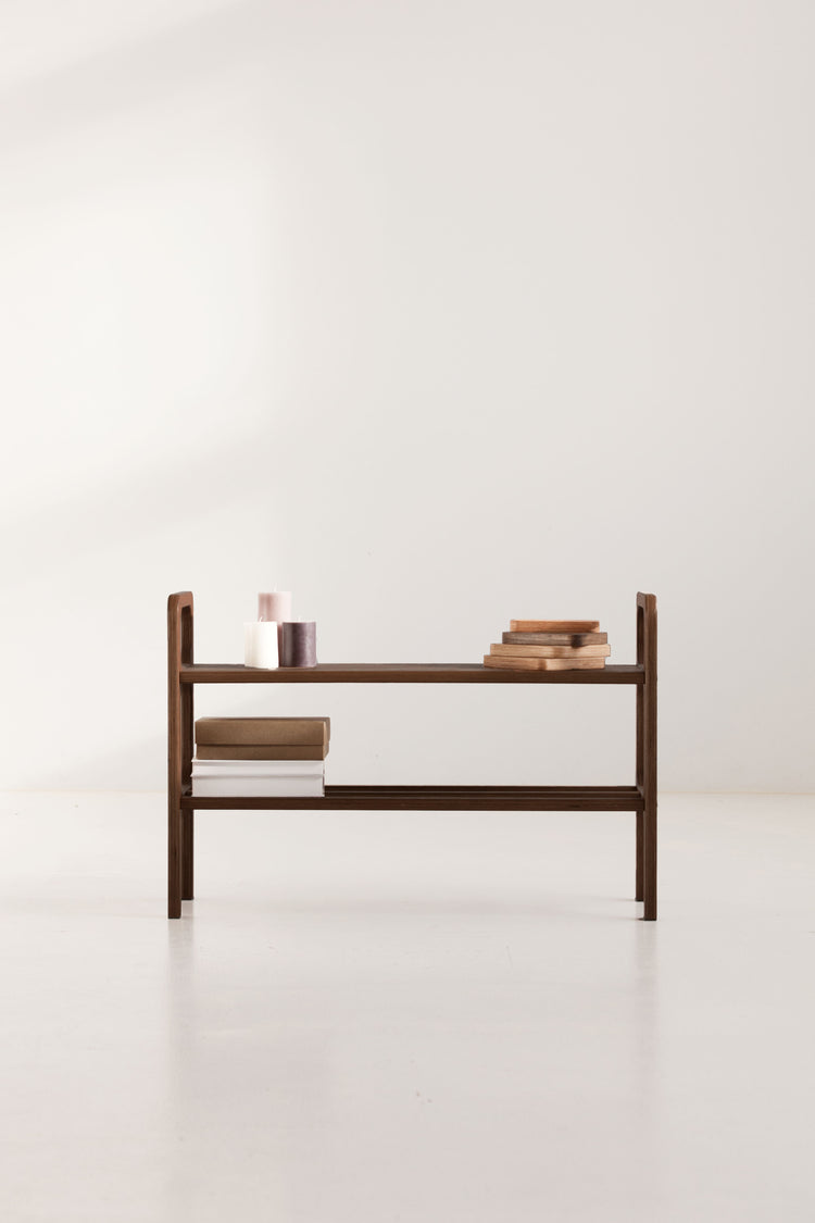 Bench W97 with straight legs antic oak