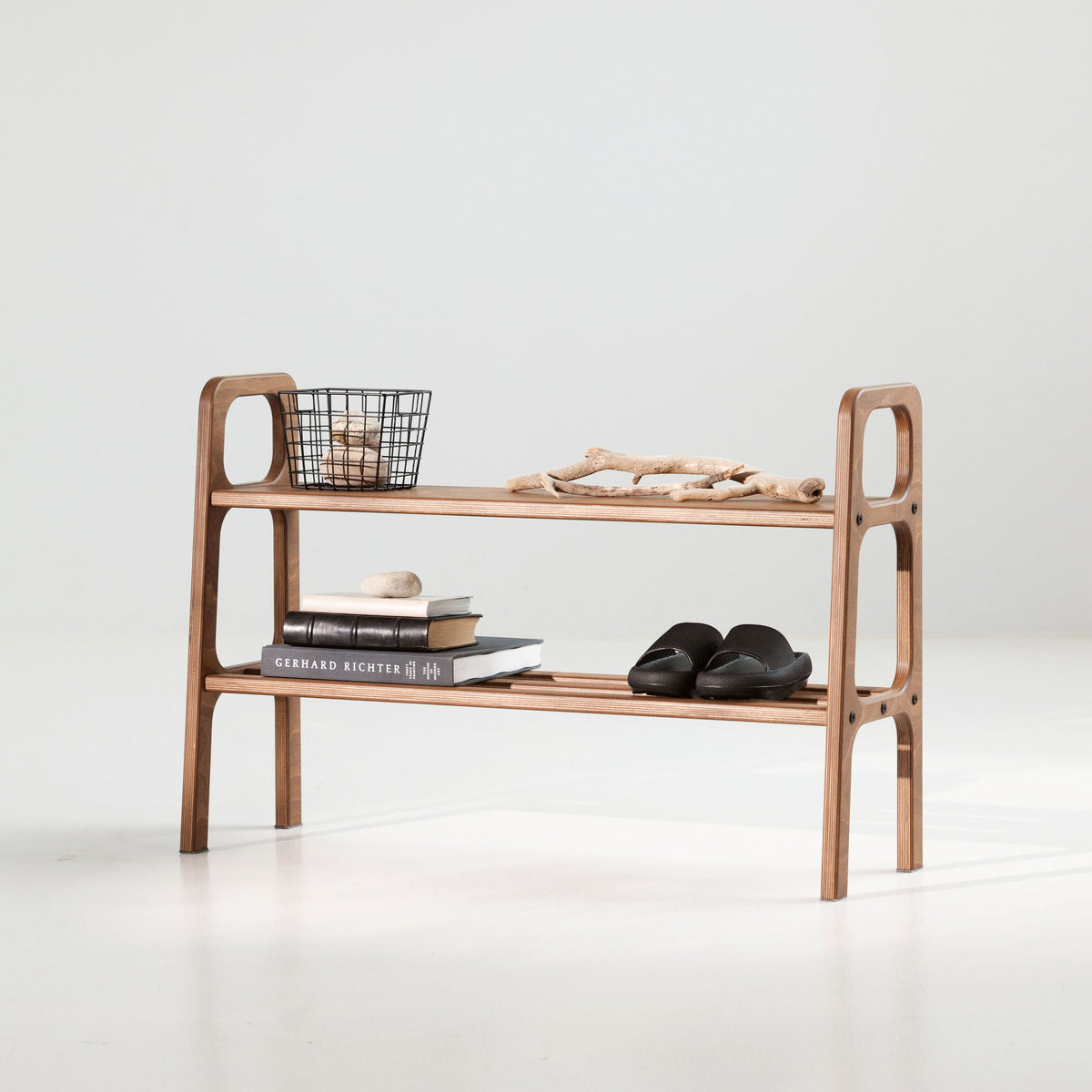 mid-century-bench-plywood-walnut-stain