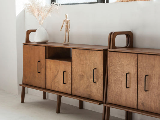 mid-century-modern-design-scandinavian-minimalist-sideboard