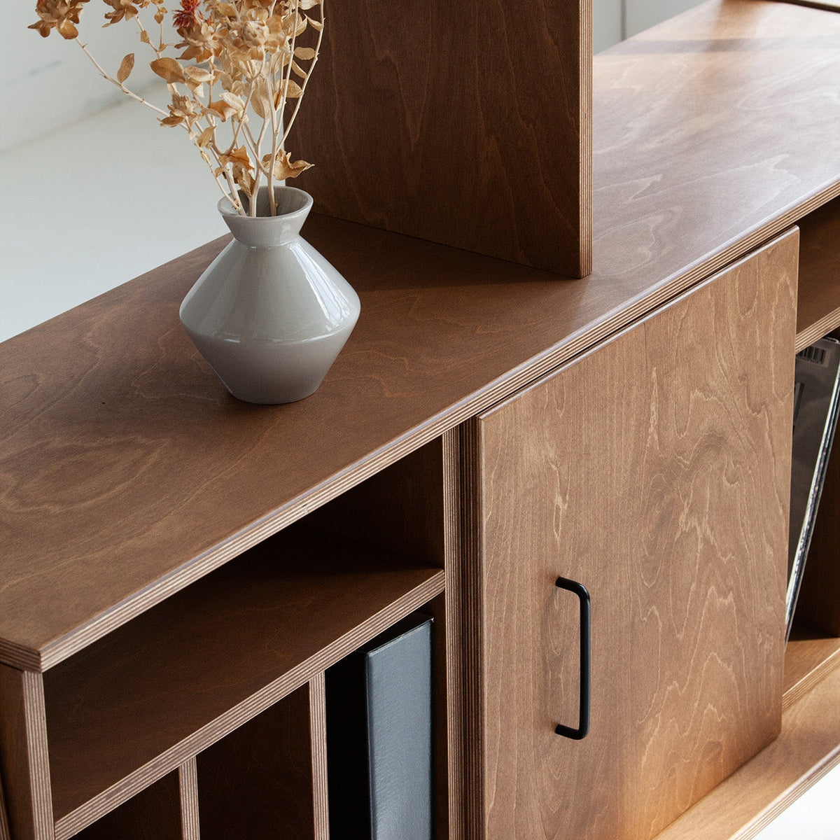 mid-century-modern-record-player-stand-walnut-stain