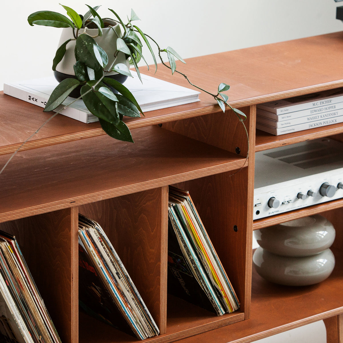 Vinyl Record Credenza · 189 cm