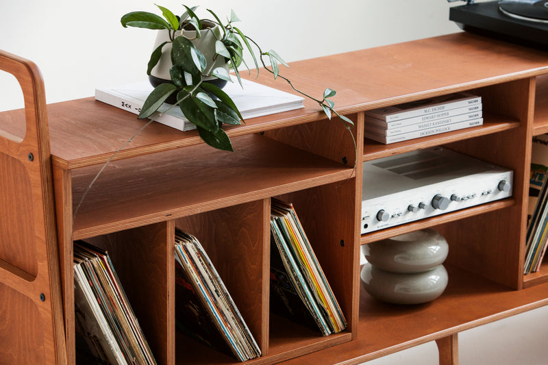Vinyl Record Credenza · 189 cm