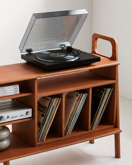 Vinyl Record Credenza · 189 cm