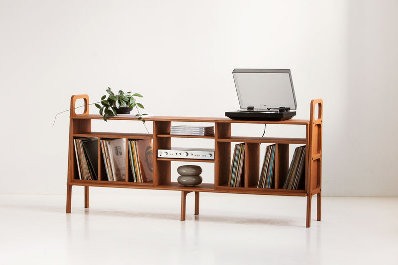 Vinyl Record Credenza · 189 cm
