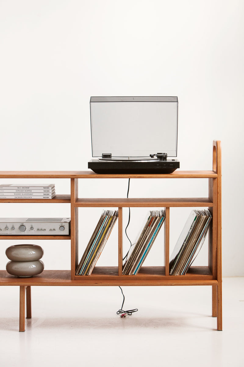 Vinyl Record Credenza · 189 cm