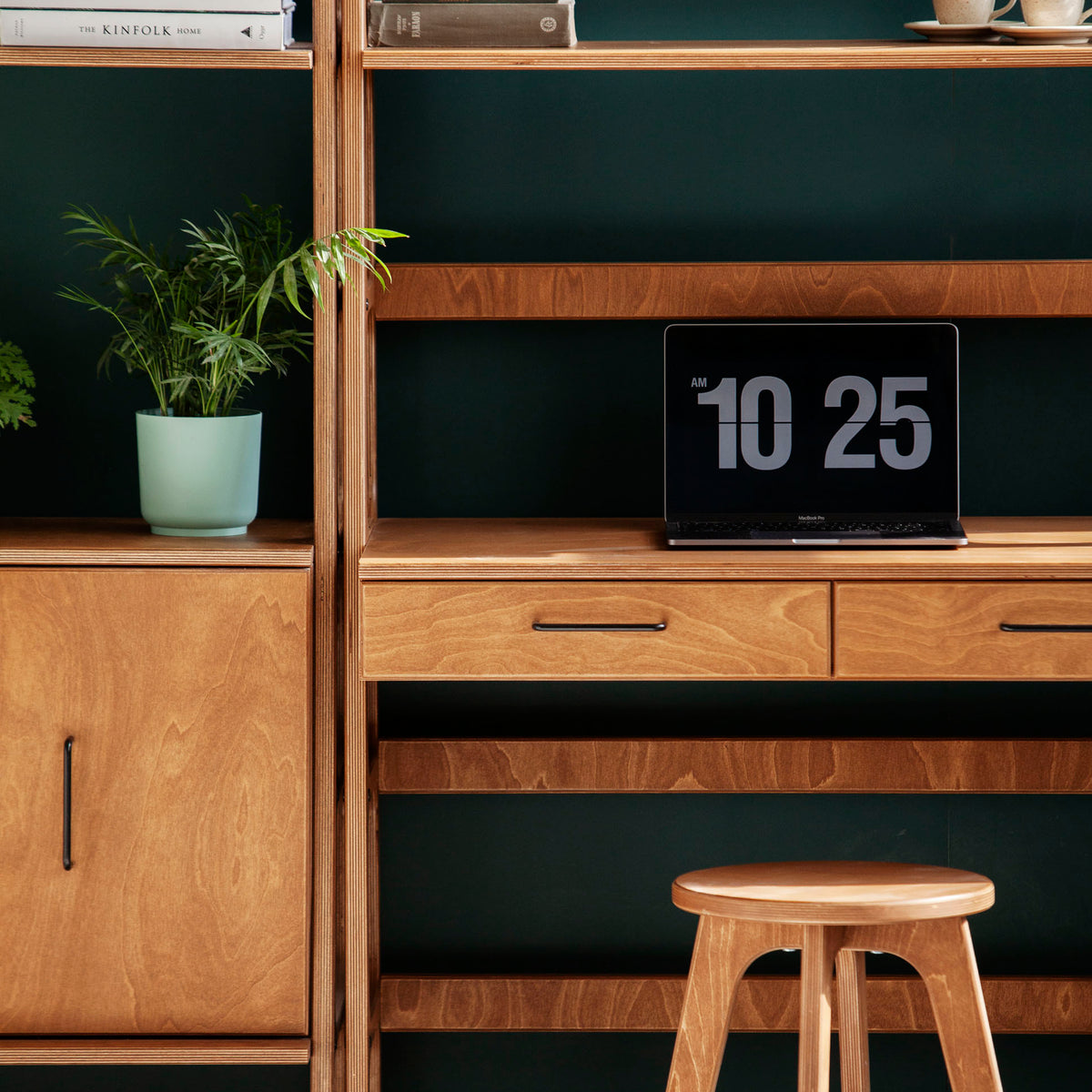 modern-mid-century-modern-desk-with-bookcase