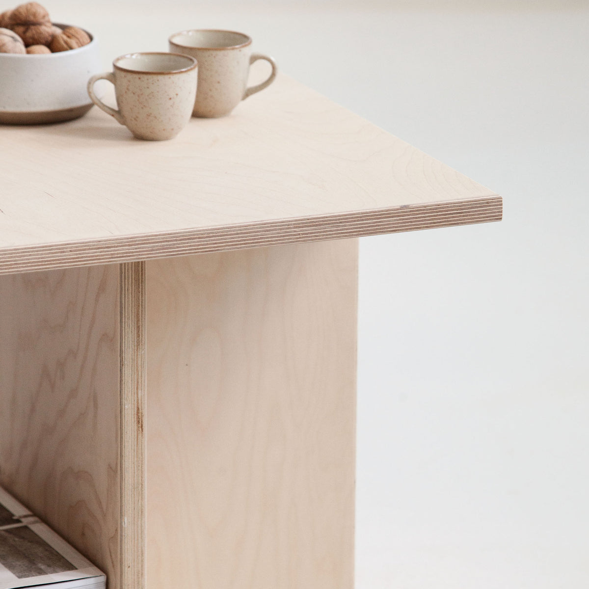 Eco-friendly Scandinavian side table Europe for modern interiors