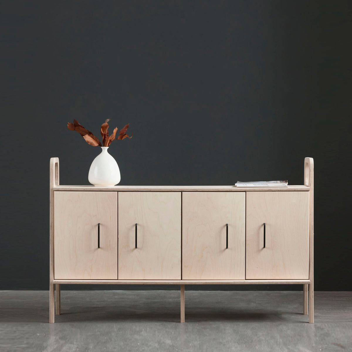 sideboard-mid-century-with-cabinets-dark-background