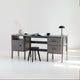 Desk 49 W180 with drawers and cabinet open