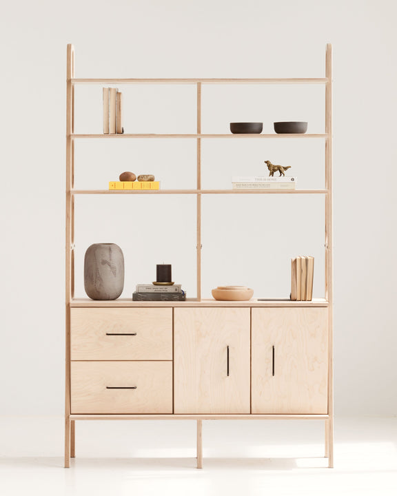 tall-wooden-bookcase-mid-century-modern