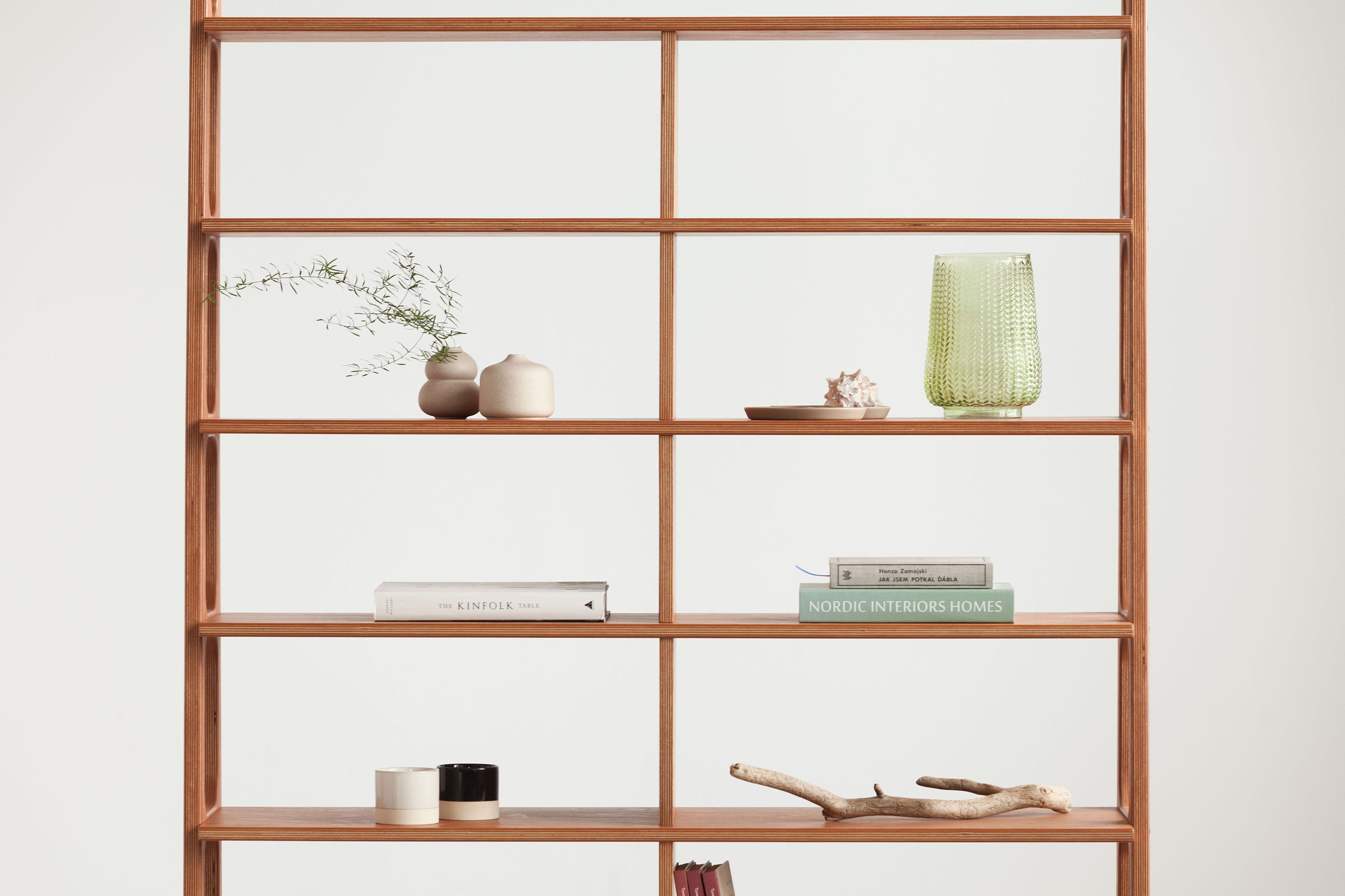 Mid-Century Bookshelf: Cabinet and Drawers Mid-Century Bookshelf: Cabinet and Drawers
