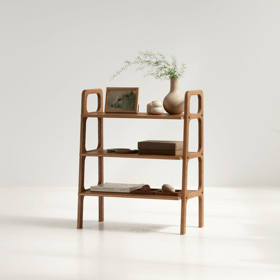 wooden-mid-century-bookcase-in-full-sun