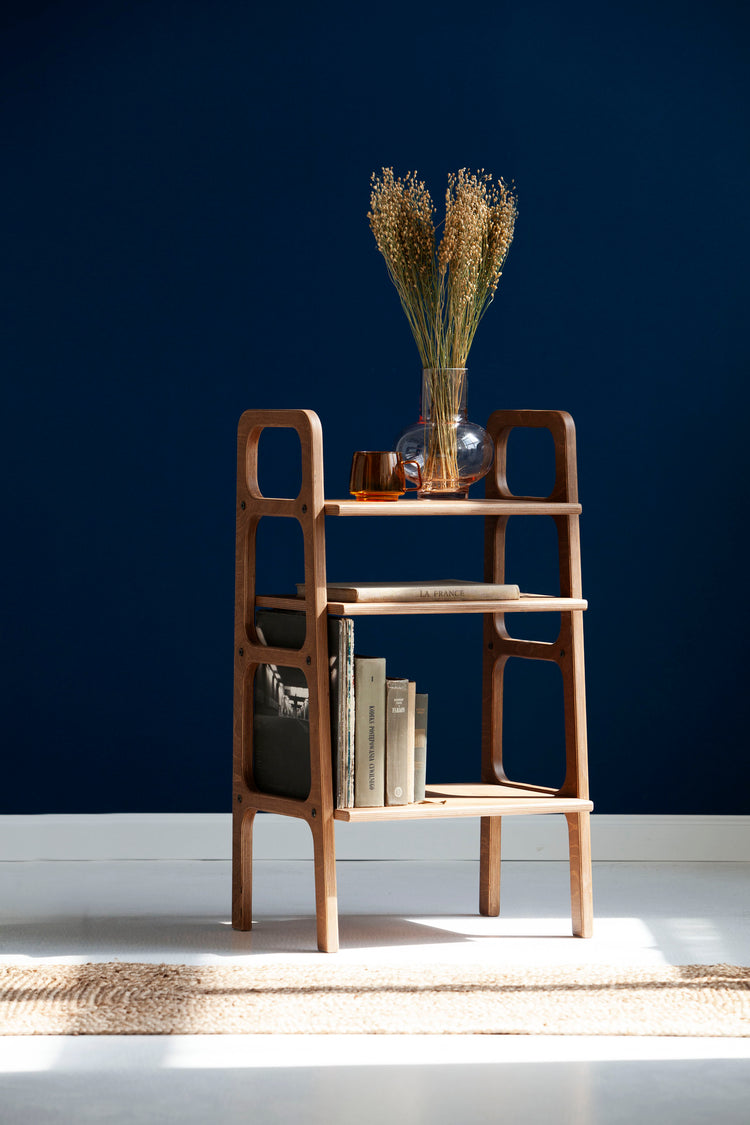 vinyl-storage-wooden-design-storage-shelf