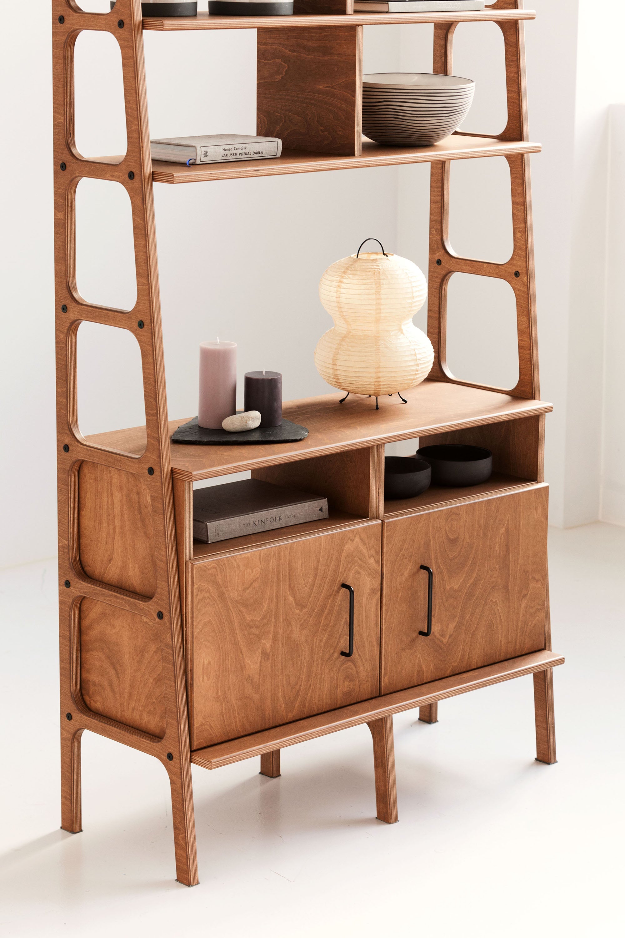 Maxi Bookcase from the Mid-Century: Storage Cabinet