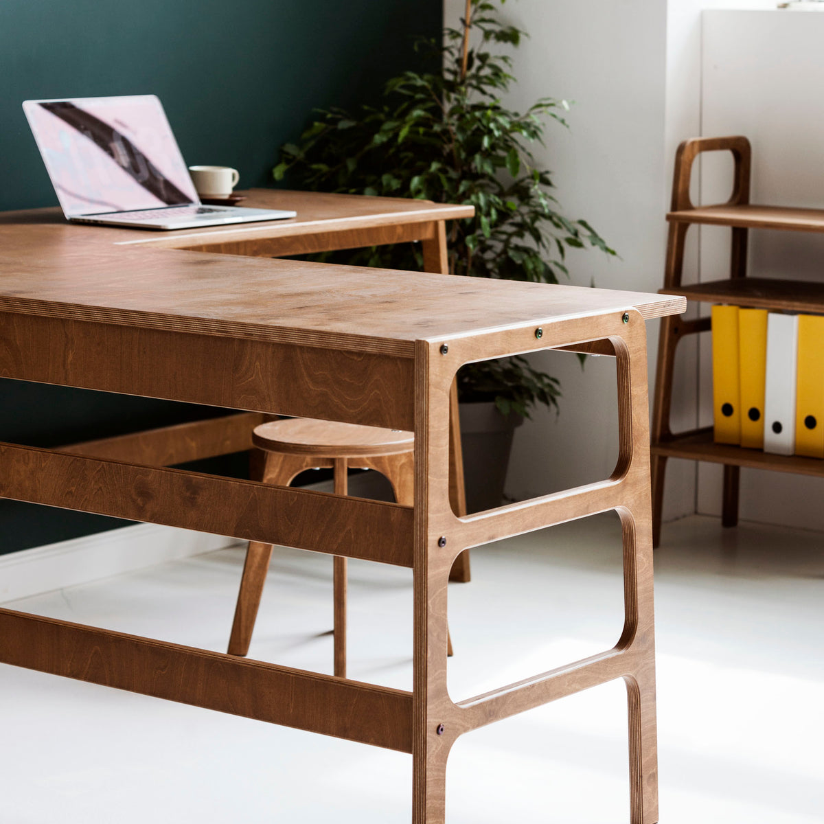walnut-wooden-midcenutry-computer-desk