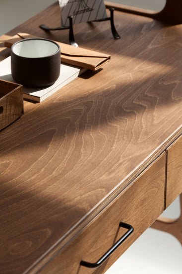 wooden-desk-walnut-with-drawers-high-desk