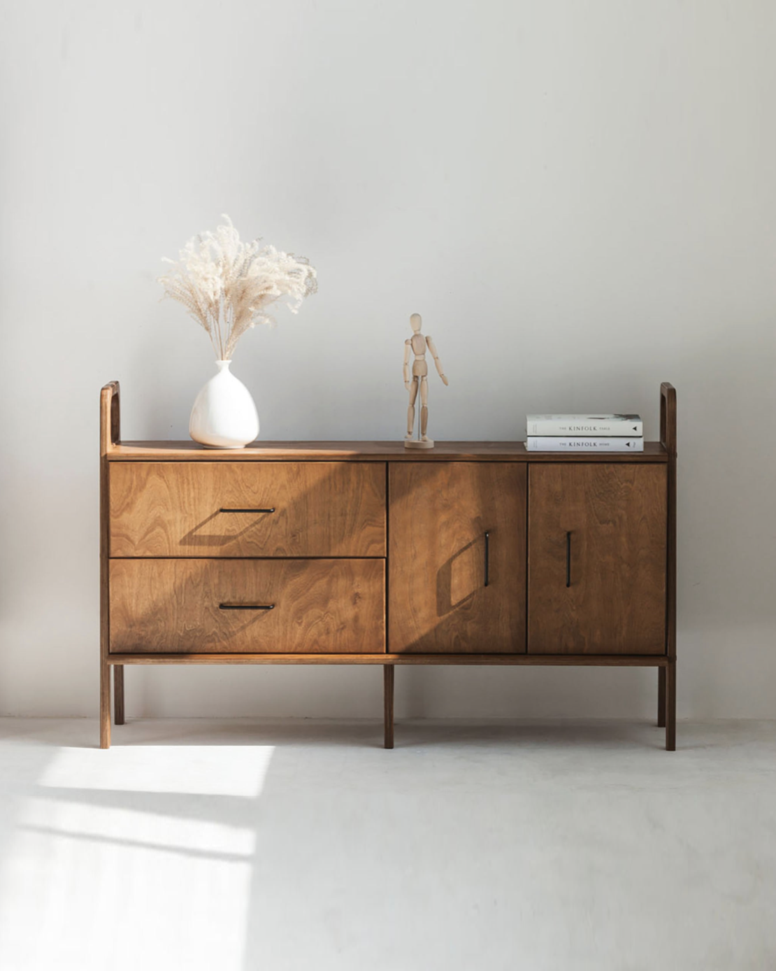 Mid-Century Credenza · Drawer & Cabinet · 143 cm