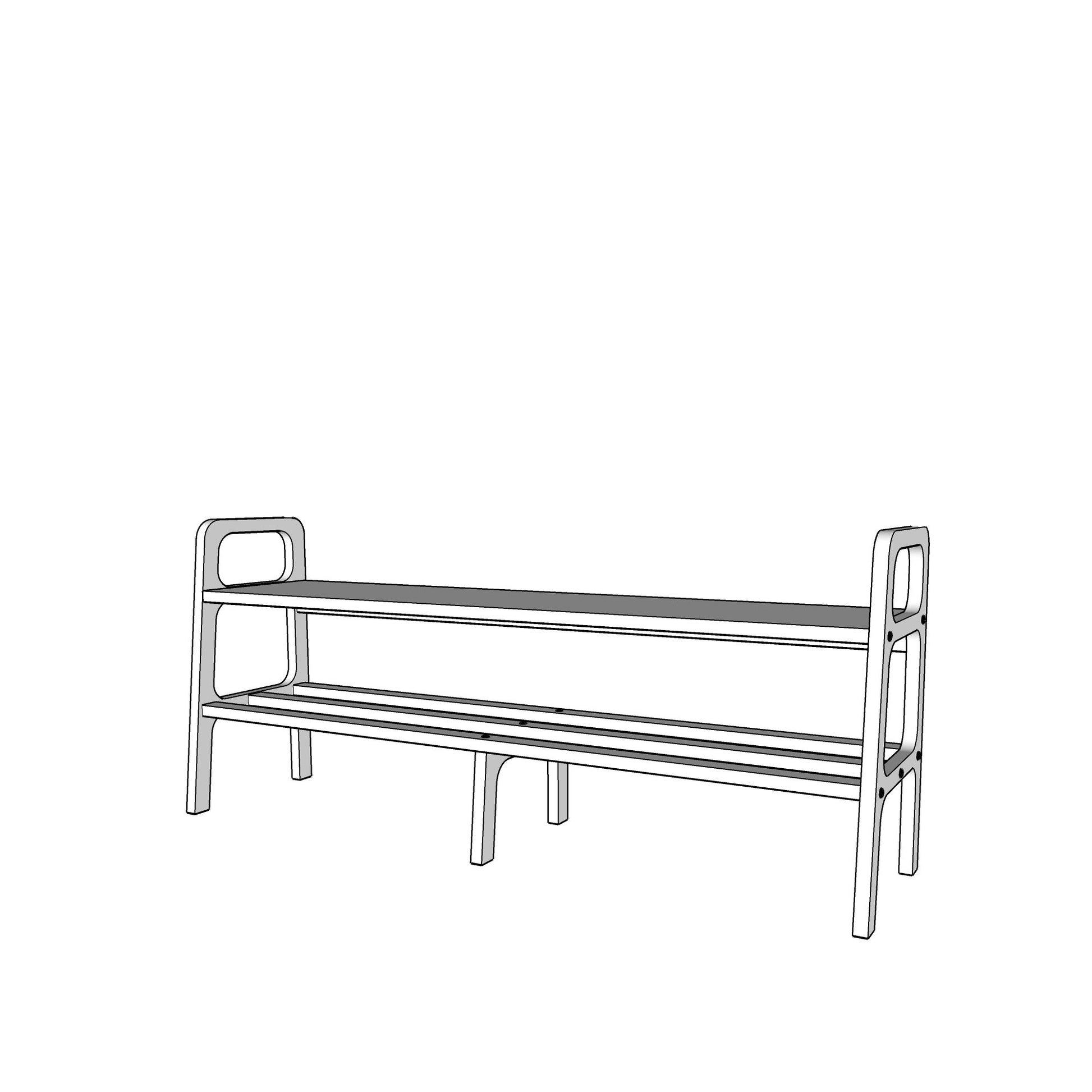 bench-mid-century-wooden-minimalist-shoe-rack